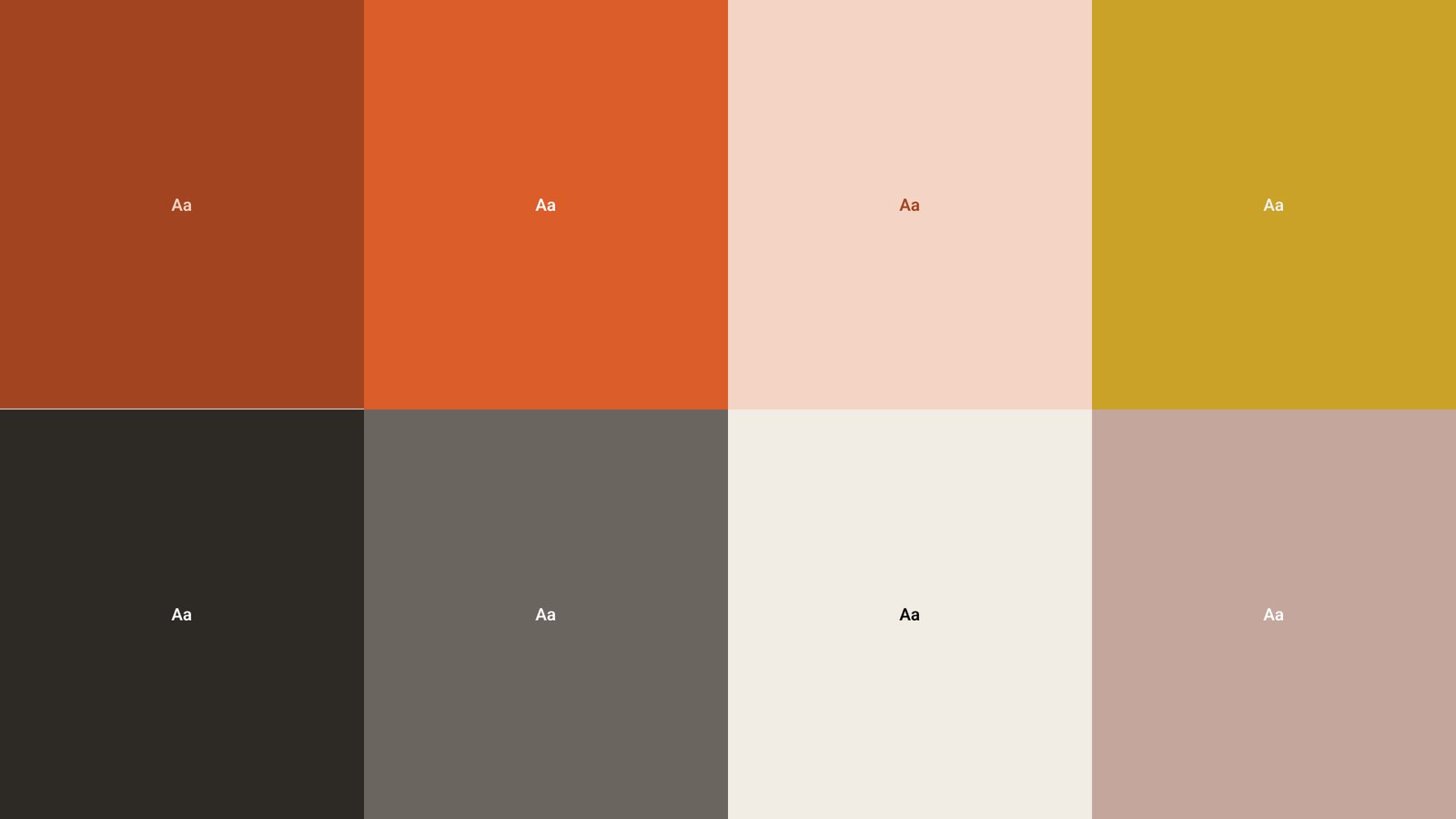 Kinala color palette