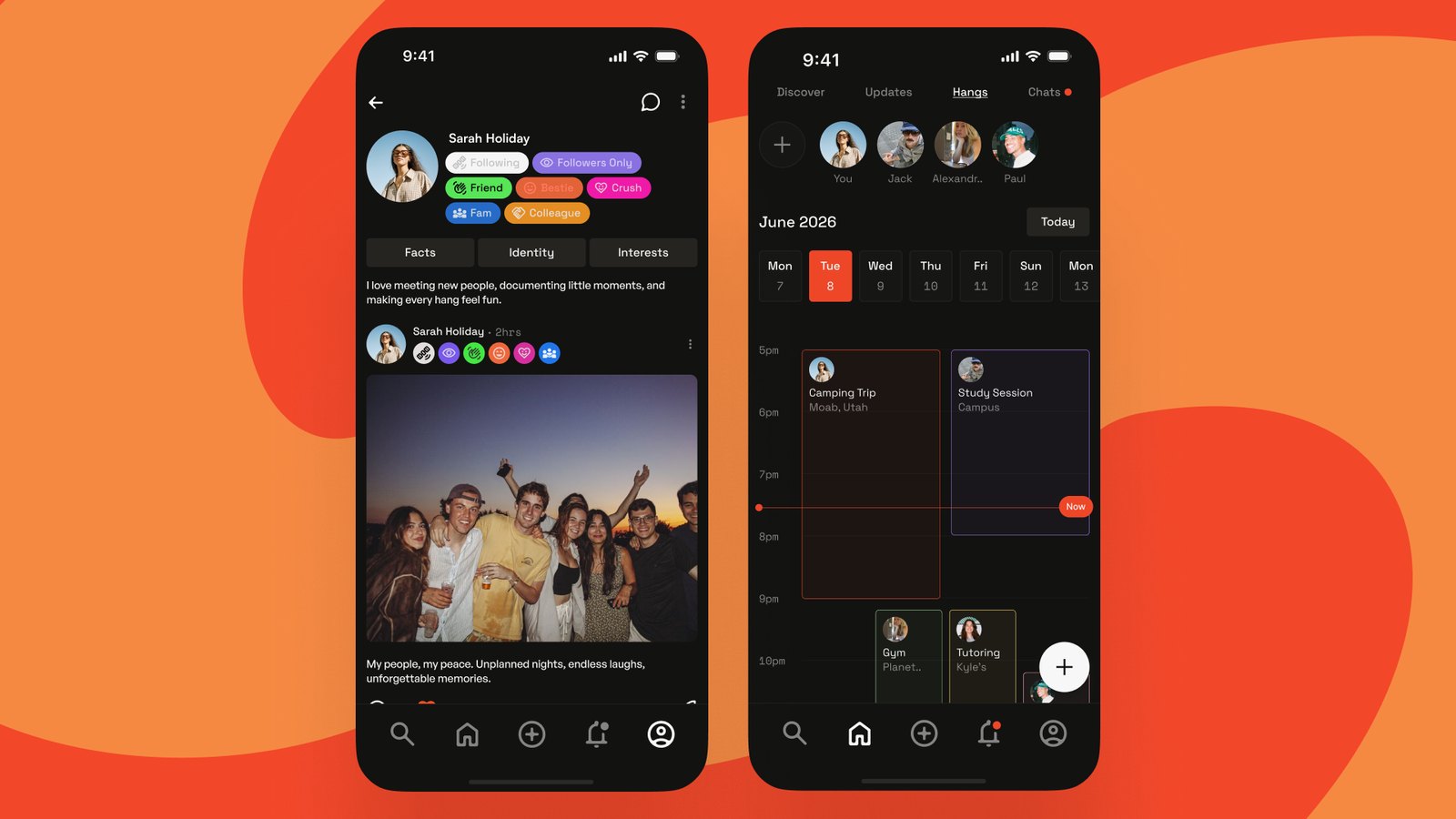 Solsis mobile app screens