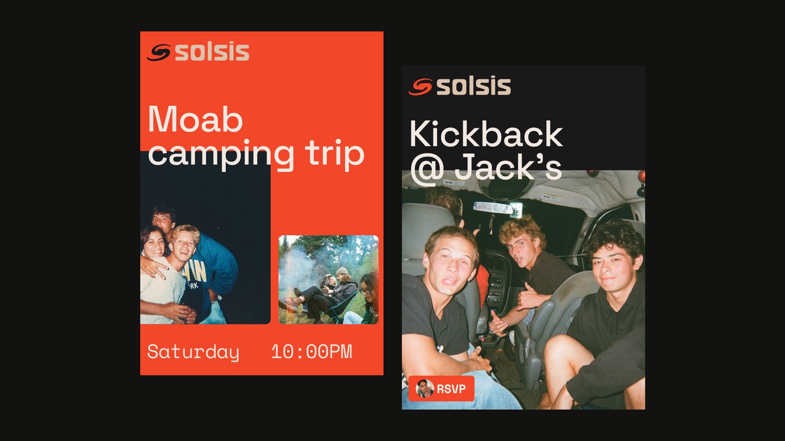 Solsis group trip feature
