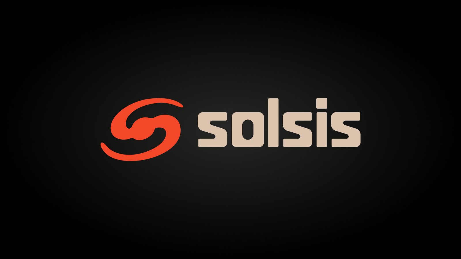 Solsis wordmark and spiral logo