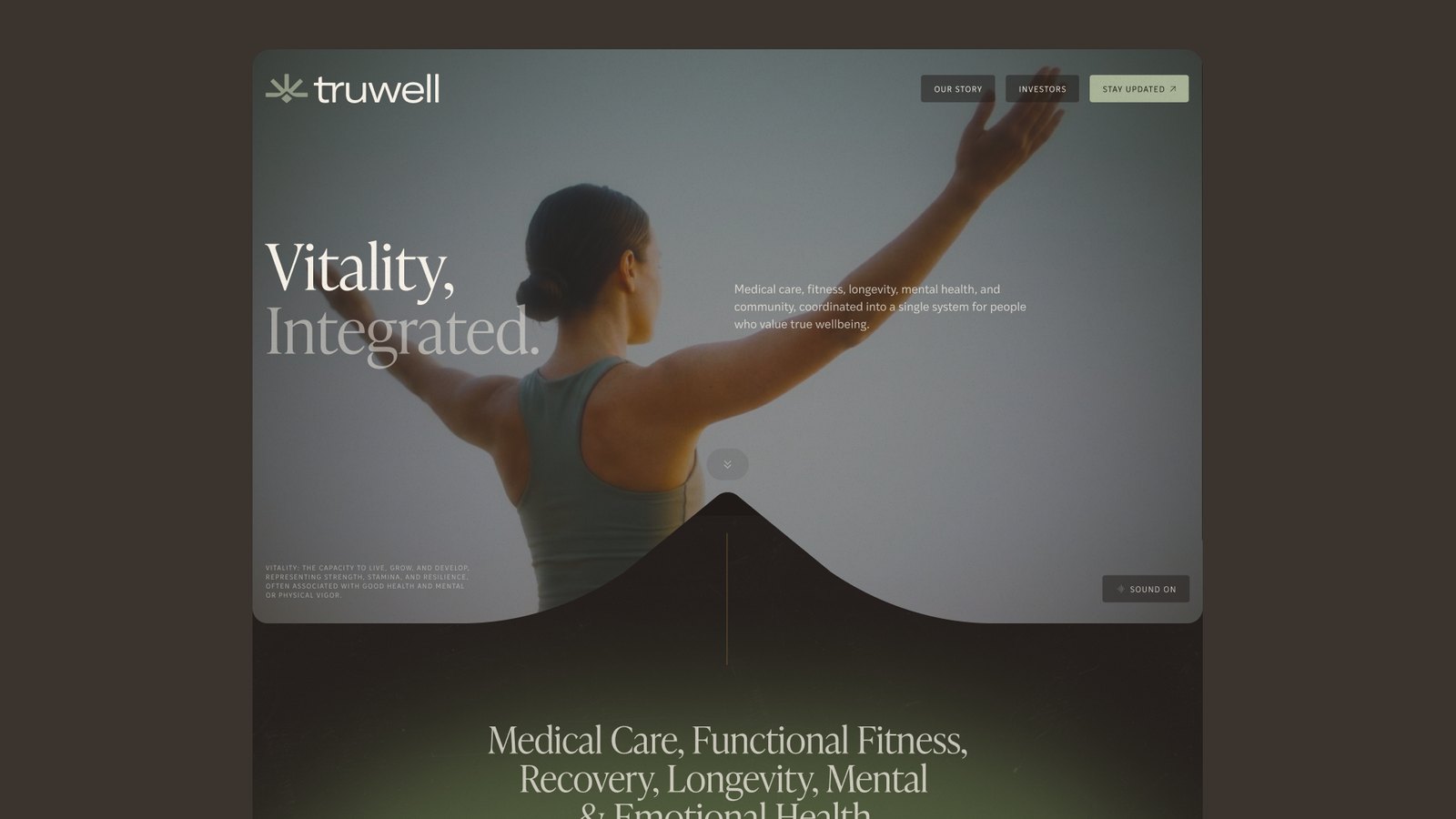 Truwell brand imagery